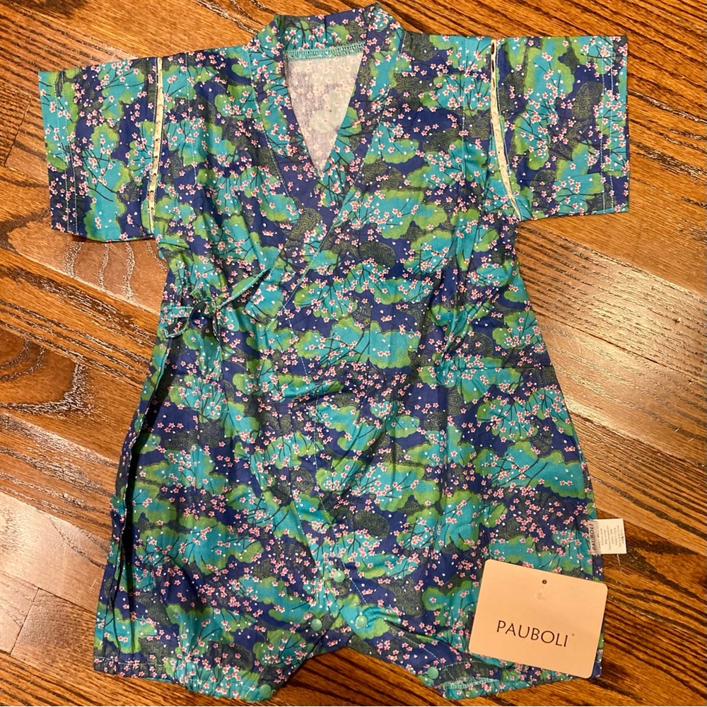 *NWT* PAUBOLI Bubble Romper, Size 12-18(80)